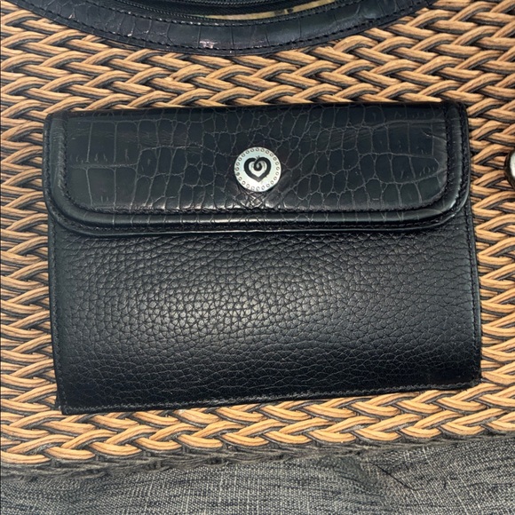 Brighton vintage Tan and Black Woven Shoulder Bag No call outs - Picture 3 of 12